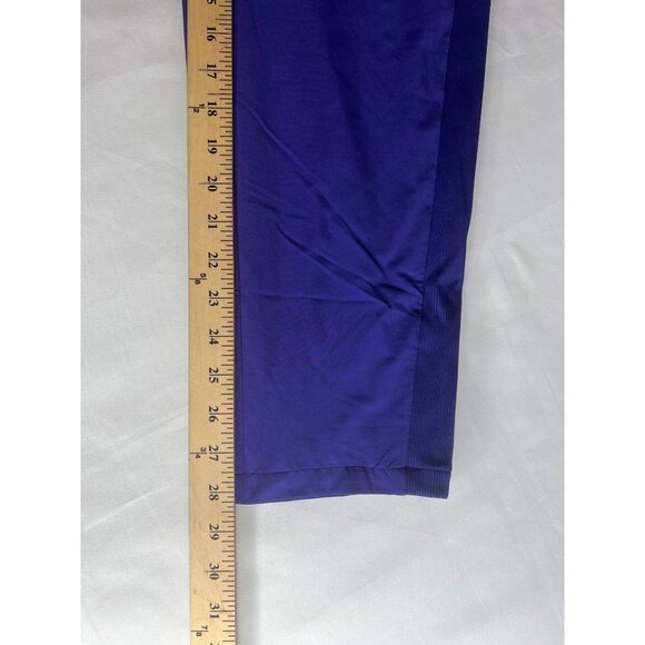 Athleta Brooklyn Lined Pant Womens Purple Ribbed Waist Size 8 - Picture 13 of 16